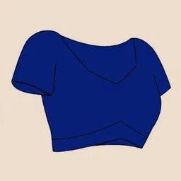 Anouk Women Solid Pure Cotton Saree image 5