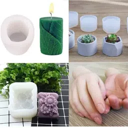 SILOCZEST LSR115 Silicone Mold Making Kit, 15A RTV Liquid Silicone Rubber,1:1 Mixing Ratio|Soap,Candle,Sculptures,Fondant Mold Making|Translucent(500GM) image 2