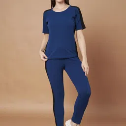 DTR FASHION Round Neck Top With Trousers Co-Ords-picture-30