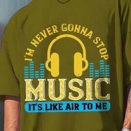 THE BEETEL HOUSE Typography Printed Short Sleeves Oversized T-shirt image 3