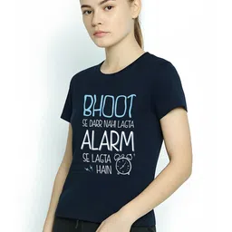 SZN Women Typography Printed T-shirt-picture-10