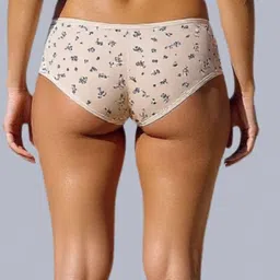 Eden Women Printed Pure Cotton Full Coverage Mid-Rise Basic Briefs image 3