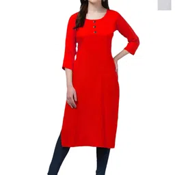 Coft Set Of 2 Round Neck Straight Kurta-picture-25