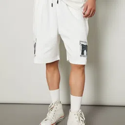 max Men Graphic Printed Mid-Rise Regular Fit Shorts-picture-20