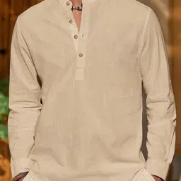 EdinWolf Men Mandarin Collar Long Sleeves Kurta image 4