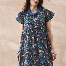 InWeave Women Tropical Printed A-Line Dress-picture-39