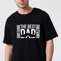 Fashnobic Men Dry Fit Typography Printed Round Neck Cotton Oversized T-shirt-picture-15