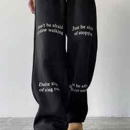 CLOTH N CODE Men Printed Relaxed Straight Fit Trousers-picture-36