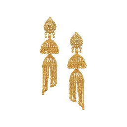 MEMOIR Classic Jhumkas Earrings-picture-20