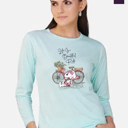 Metronaut Women 2 Printed Bio Finish Applique T-shirt-picture-12