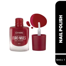 MARS Euro Nails Glossy Finish Gel Nail Lacquer - 6ml - Shade 22 image 2