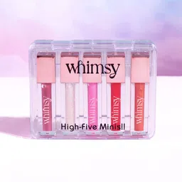 Whimsy Beauty Set Of 5 High Five Mini Lip Gloss - 5 g Each image 2