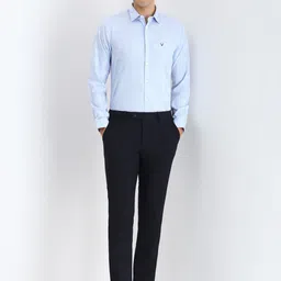 Allen Solly Men Spread Collar Geometric Printed Cotton Slim Fit Formal Shirt image 5