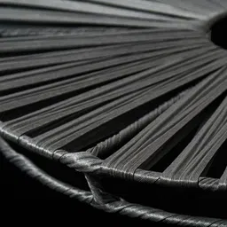 Home Centre Black Textured Laundry Bag image 5