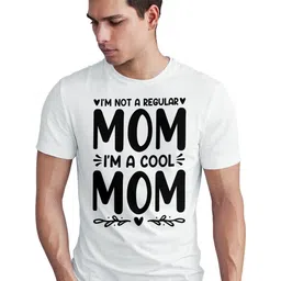 Seekbuylove Typography Printed Round Neck Bio Finish Cotton T-shirt-picture-27