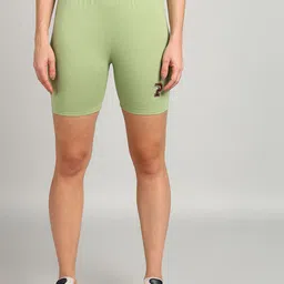 PAAVKI Cotton Skinny Fit High Waist Stretchable Above Knee-Length Tights-picture-18