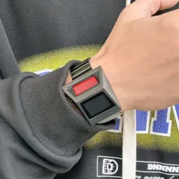 ZAADRAN Unisex Dial & Stainless Steel Bracelet Style Straps Analogue Automatic Watch Moon Rover Silver image 4