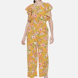 OTIRA Women Printed Basic Jumpsuit with Ruffles-picture-37