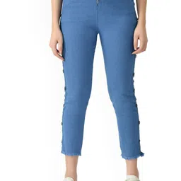 COUTUME COLLECTIONS Women Regular Fit Mid-Rise Stretchable Jeans-picture-33