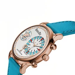 DOUBLERUN Men Dial & Leather Straps Analogue Multi Function Watch H05N19079 image 2