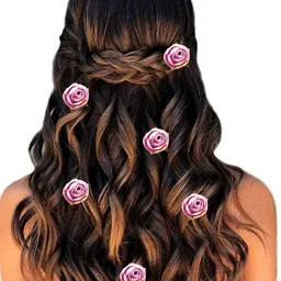 Hair Flare Set of 6 Embellished U Pins image 3