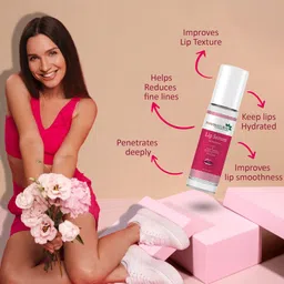 7days natural Lip Serum for Restoring Softness Plumpness, and Intense Moisture Almond, Cocoa Butter image 2