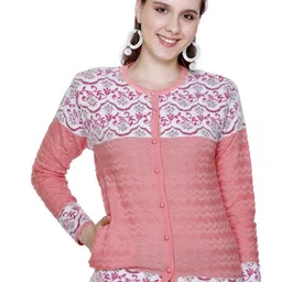 Chatanya Women Floral Emboridered Cardigan-picture-31