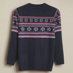 Allen Solly Junior Boys Floral Printed Pullover image 2