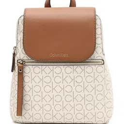 Calvin Klein Women Typography Printed Backpack-picture-22