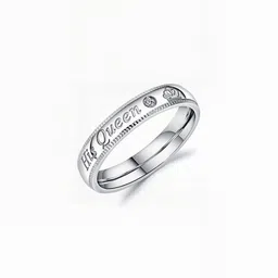 Teeragaj Set Of 2 Stone-Studded Adjustable Finger Ring image 3