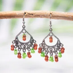 Creative Frogs Pair of 2 Geometric Drop Earrings image 3