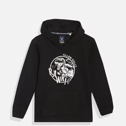 Allen Solly Junior Boys Printed Hooded Sweatshirt-picture-36