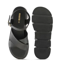 The Roadster Lifestyle Co Women Back Strap Open Toe Flatform Heels image 5