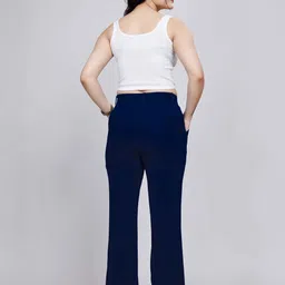 NU CLOTHS Women Original High-Rise Pleated Trousers image 3
