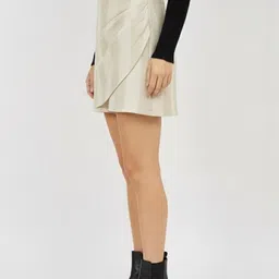 Pookiie Striped Mini Divided Skirts image 3