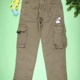 V-Mart Boys Regular Fit Mid-Rise Stretchable Cargo Pocket Denim Jeans-picture-15