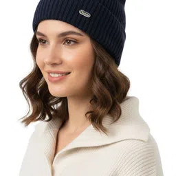 iSWEVEN Unisex Woollen Beanie image 3