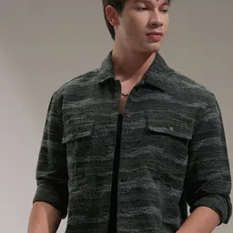 HIGHLANDER Men Comfort Opaque Casual Shirt-picture-28