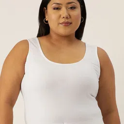 theRebelinme Women Plus Size Cotton Fitted Crop Cami Top-image-12