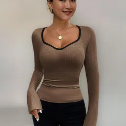 StyleCast Women V-Neck T-shirt-picture-19