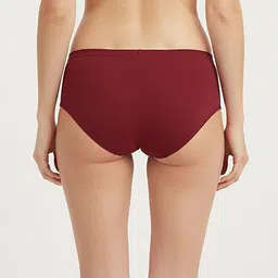 Nakshu Pure Combed Cotton Mid-Rise Hipster Brief image 2