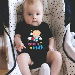 Lillypupp Infants Pack Of 3 Printed Cotton Bodysuits image 4