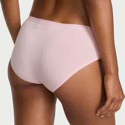 Victoria's Secret Striped Low-Rise Stretch Cotton Hiphugger Outer Elastic Hipster Briefs image 2