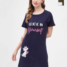 Christy World Women 2 Printed Extended Sleeves Applique T-shirt-picture-16