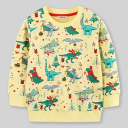 INCLUD Boys Printed Round Neck Sweatshirt image 1