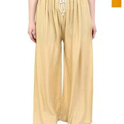 ERUDITE CLUB Women 2 Flared Palazzos-image-39