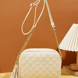 cleto Women White Shoulder Bag image 2