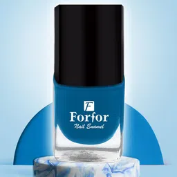 FORFOR Set of 4 Perfect Stay Fast Dry Glossy Nail Enamel - 5ml each & 30 Removal Wipes image 5