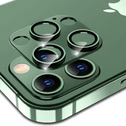 VOSKI Back Camera Lens Glass Protector for iPhone 11 Pro Max Camera Lens Protector Full Metalic Alloy Ring Camera Glass-picture-12
