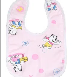 vadhavan Pack of 6 baby bib Super Soft Cotton Daily Use,Velcro bibs for baby appron image 2